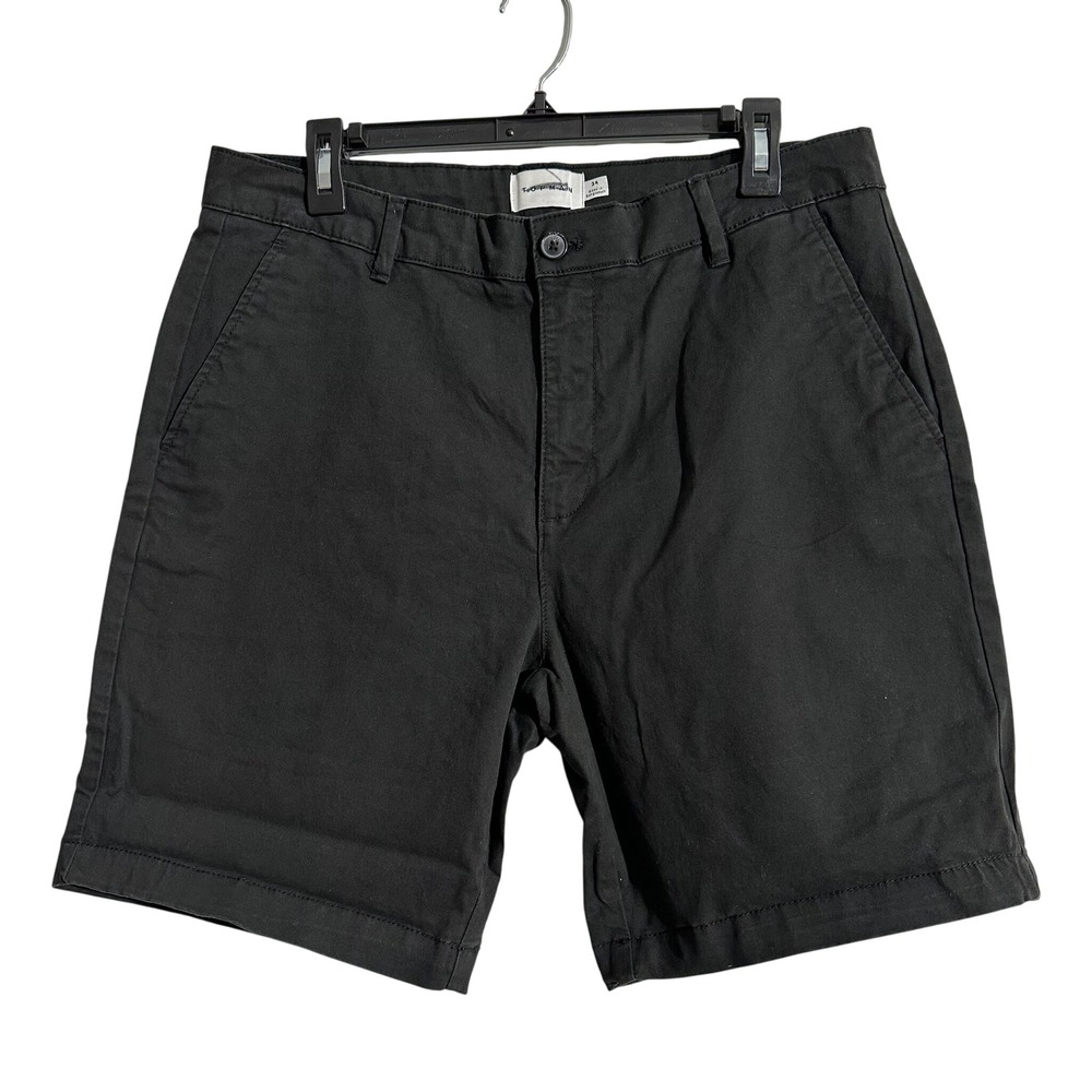 TOPMAN Black Chino Shorts Mens Size‎ 34 MCMLXXVIII